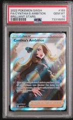Cynthia's Ambition 169/172 Brilliant Stars PSA 10